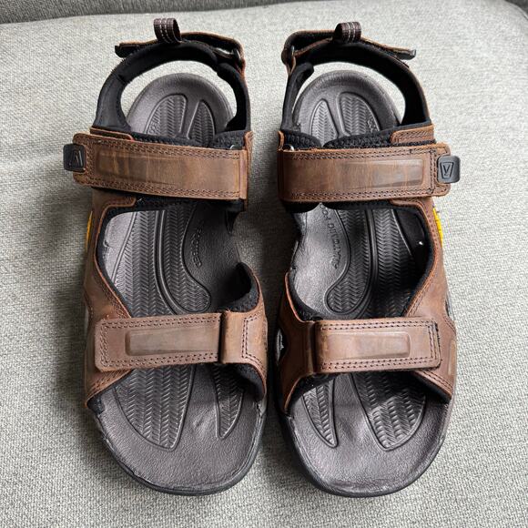 Keen Men's Targhee III Open Toe Sandal Brown Casual Outdoor Hiking Sz 13 - Picture 2 of 11